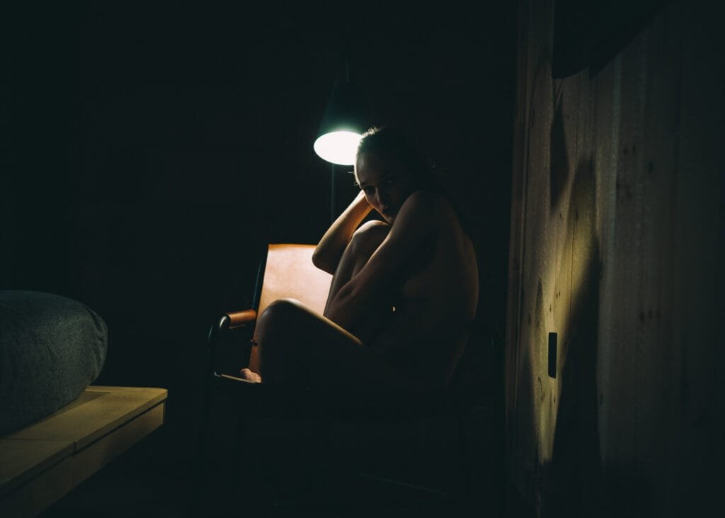 portrait of traveling model Ayeonna during Nashville photoshoot