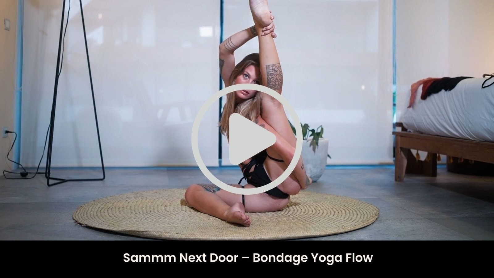 sammm next door bondage yoga cover image.