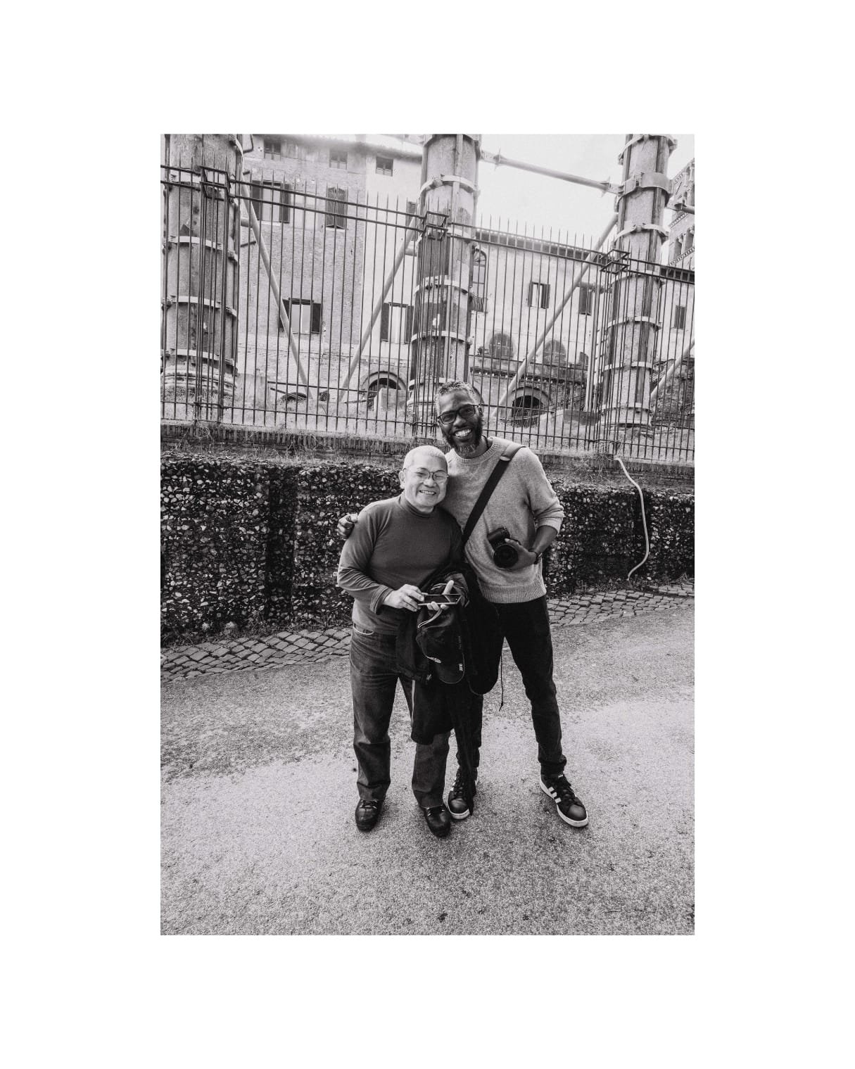 Klaye F. traveling Rome Italy shooting contemporary fine art photography for room noir.